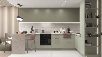 Тренды и новые цвета в дизайне современных кухонь в 2023 году в Барышево - baryshevo.mebel54.com | фото