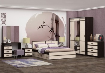 Модульная спальня Сакура в Барышево - baryshevo.mebel54.com | фото