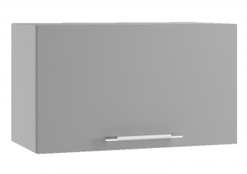 Норд ШВГ 600 Шкаф верхний горизонтальный (Софт смок/корпус Белый) в Барышево - baryshevo.mebel54.com | фото