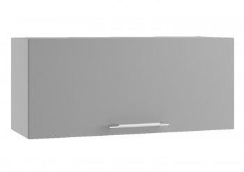 Ройс ПГ 800 Шкаф верхний горизонтальный (Графит софт/корпус Серый) в Барышево - baryshevo.mebel54.com | фото